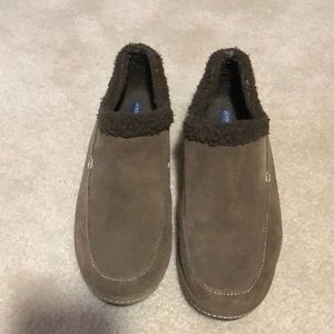 Land’s End Suede Slip on shoes
